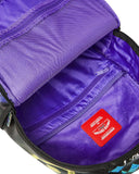 Sac à dos - SHARK CENTRAL STENCILS- BLACK DLXSV BACKPACK - SPRAYGROUND