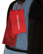 Sac à dos - DENIM SHARK BITE DLXSV BACKPACK - SPRAYGROUND - Sac à