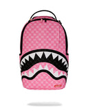 Sac à dos - PINK AND BLACK DRIP CHECK DLXSV BACKPACK - SPRAYGROUND