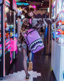 Sac à dos - PINK AND BLACK DRIP CHECK DLXSV BACKPACK - SPRAYGROUND