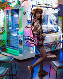 Sac à dos - PINK AND BLACK DRIP CHECK DLXSV BACKPACK - SPRAYGROUND