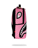 Sac à dos - PINK AND BLACK DRIP CHECK DLXSV BACKPACK - SPRAYGROUND