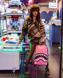 Sac à dos - PINK AND BLACK DRIP CHECK DLXSV BACKPACK - SPRAYGROUND