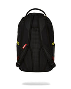 Sac à dos - SHARK CENTRAL YELLOW TAPE DLX SATIN BACKPACK - SPRAYGROUND - Sac à