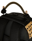 Sac à dos - AI WONDERLAND GOLD AND BLACK BACKPACK - SPRAYGROUND
