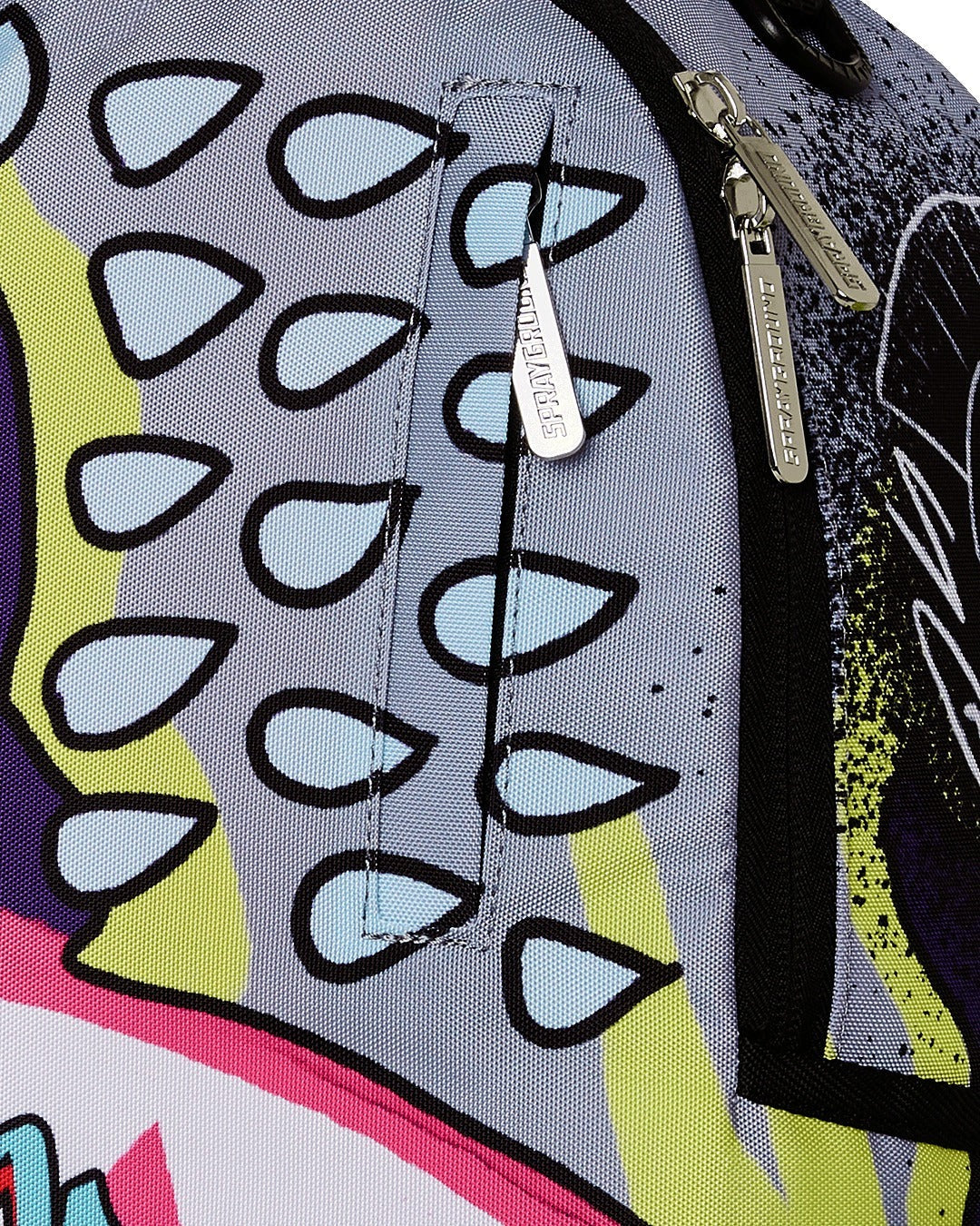 Sac à dos - SILVER PUNK DLXR BACKPACK - SPRAYGROUND - Sac à