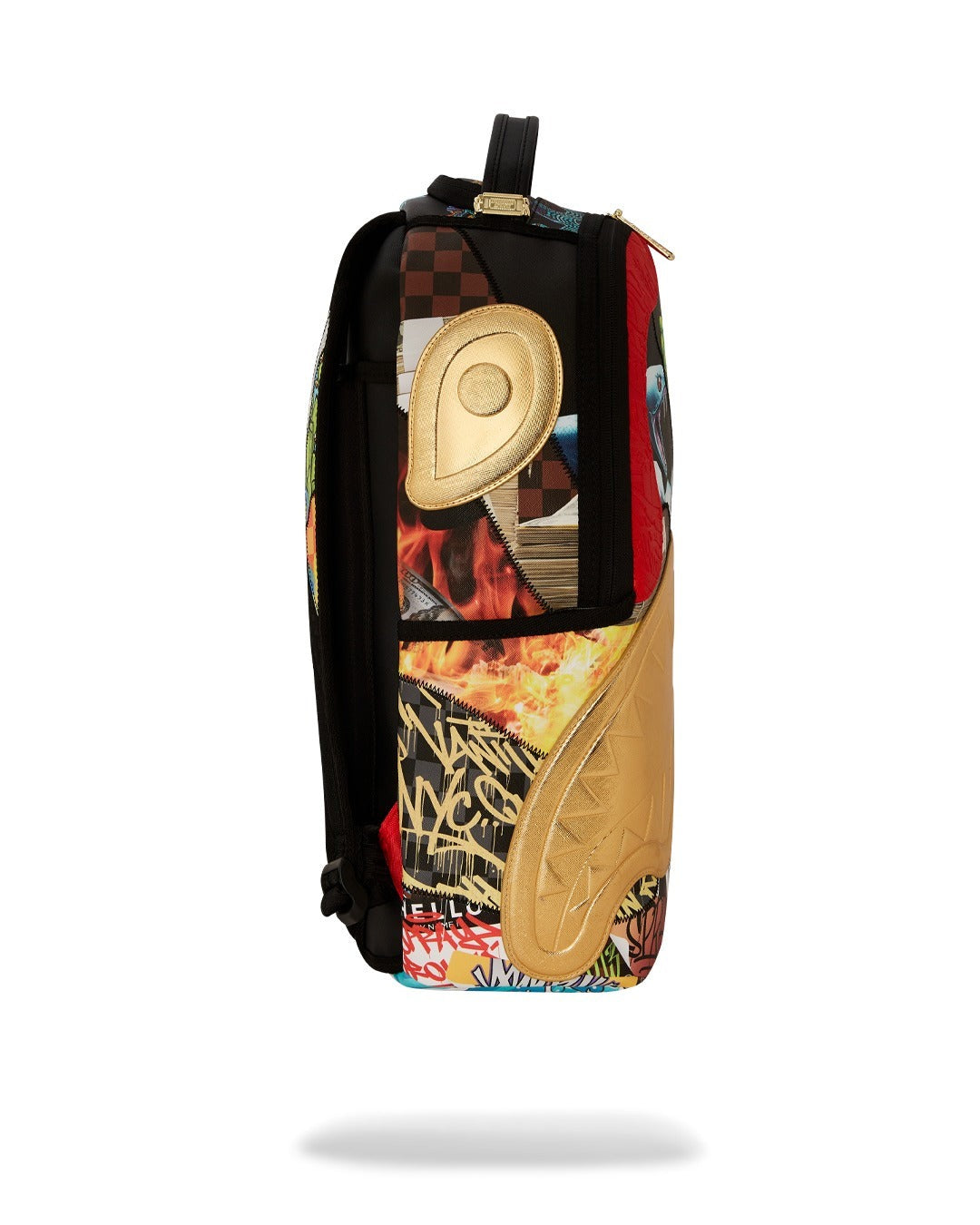 Sac à dos - 15 YEARS GOLD AND SPLICED DLXV BACKPACK - SPRAYGROUND - Sac à