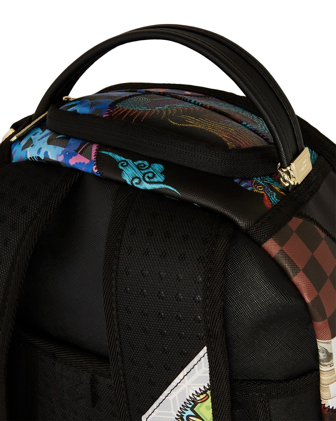 Sac à dos - 15 YEARS GOLD AND SPLICED DLXV BACKPACK - SPRAYGROUND - Sac à