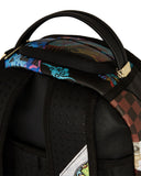 Sac à dos - 15 YEARS GOLD AND SPLICED DLXV BACKPACK - SPRAYGROUND