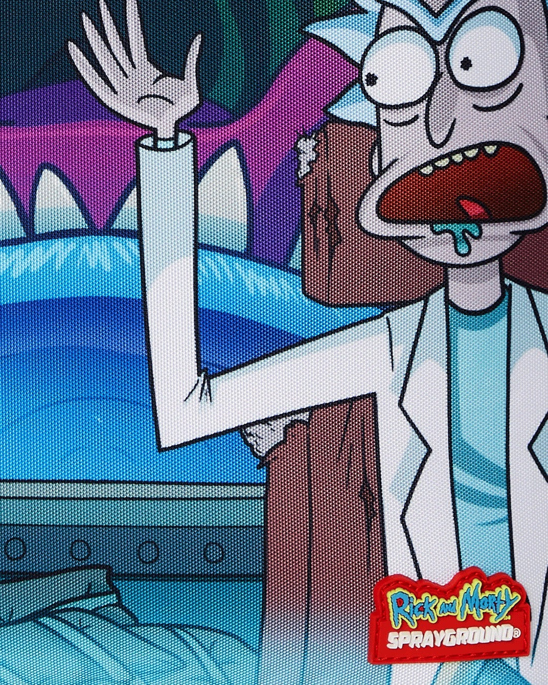 Sac à dos -RICK AND MORTY SPACE CHASE BACKPACK - SPRAYGROUND - Sac à