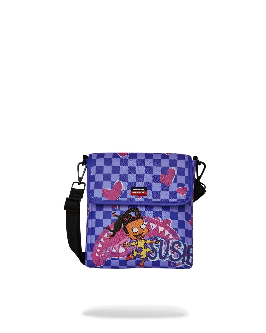 Sac - SUSIE CRAYON SHARK MESSENGER SLING - SPRAYGROUND - Sac Bandoulière Main image