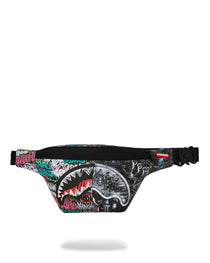 Sac - SPLIT CYBERSHARK SAVVY CROSSBODY - SPRAYGROUND - Sac Bandoulière