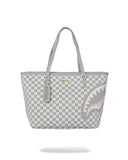 Sac  - KNIT SHARKS IN PARIS IN CREAM TOTE - SPRAYGROUND