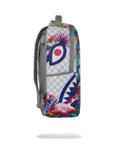 Sac à dos - CREAM FLOWERING JUNGLE SHARK DLXSV BACKPACK - SPRAYGROUND - Sac à