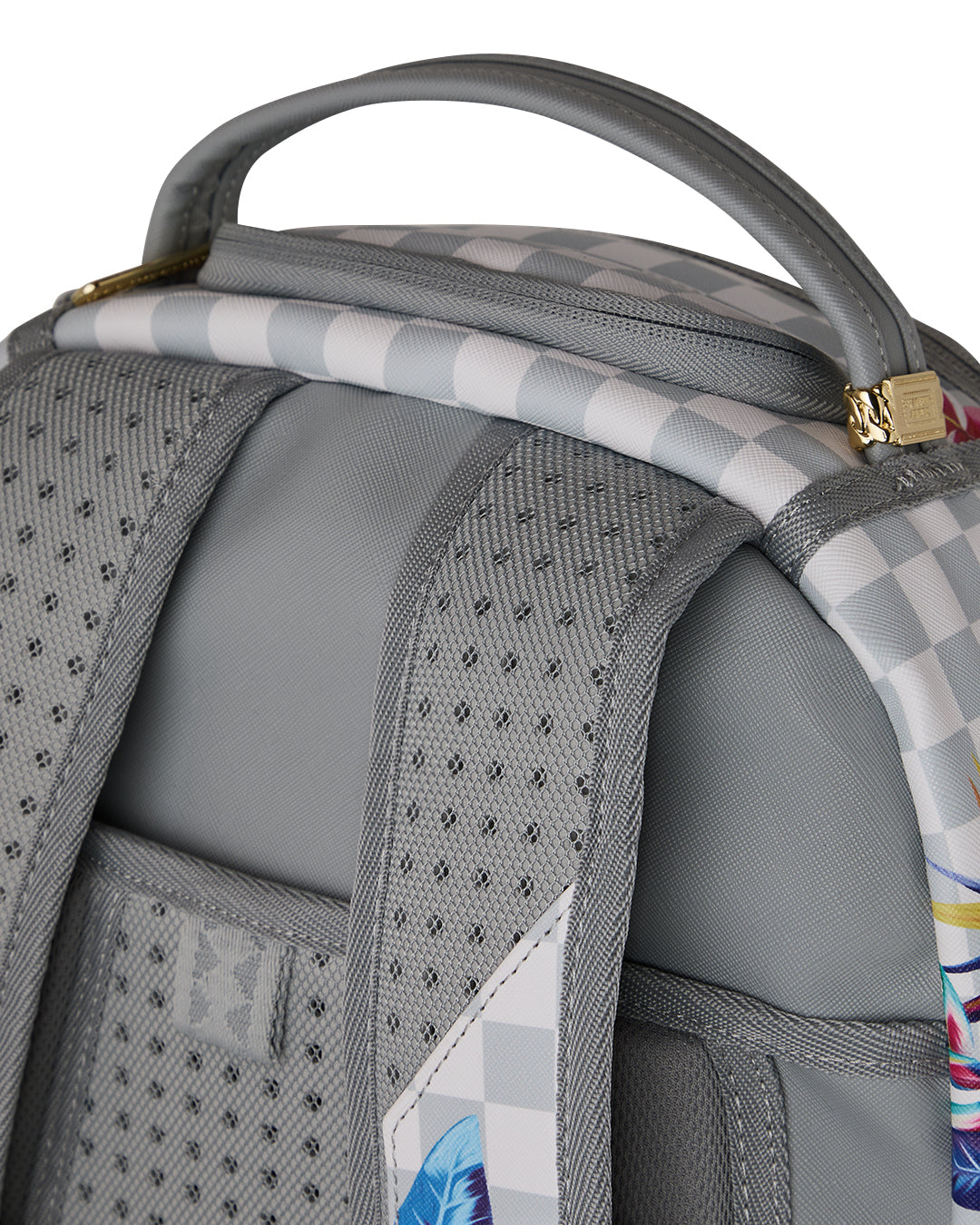 Sac à dos - CREAM FLOWERING JUNGLE SHARK DLXSV BACKPACK - SPRAYGROUND - Sac à