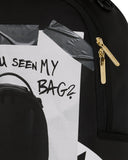 Sac à dos - MISSING BAG FLYER ON BAG WITH REAL CUT STRIPS BACKPACK - SPRAYGROUND - Sac à