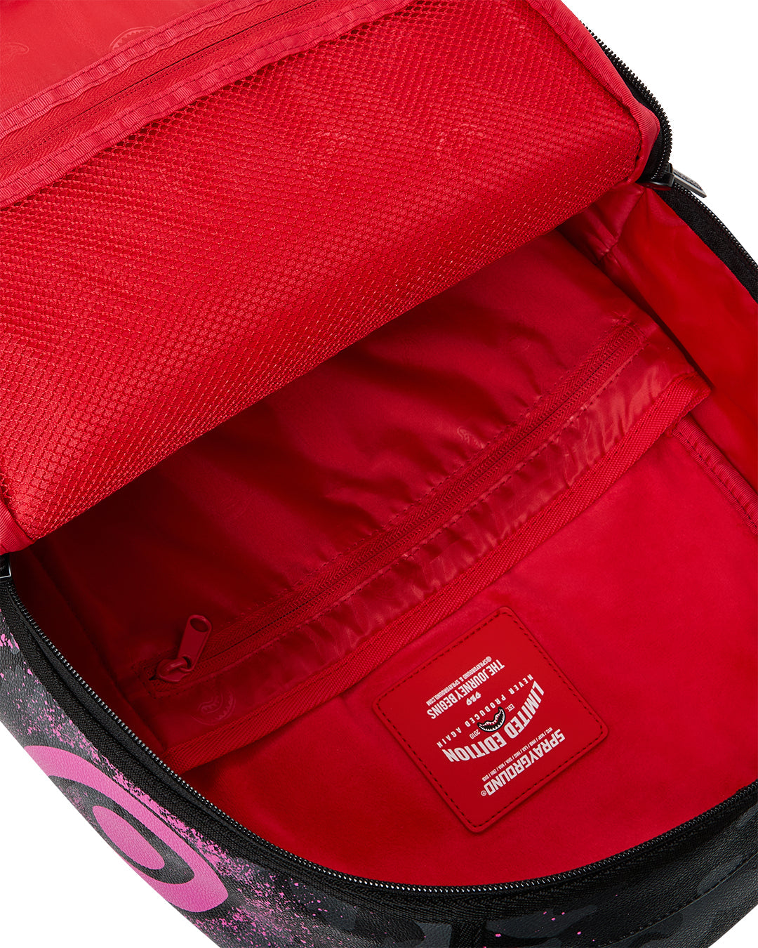 Sac à dos - PEANUTS SNOOPY PINK STENCIL DLXSV BACKPACK - SPRAYGROUND - Sac à