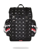 Sac à dos - GRAY PEEKING CHARACTER CHECK MONTE CARLO - SPRAYGROUND