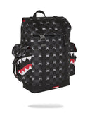 Sac à dos - GRAY PEEKING CHARACTER CHECK MONTE CARLO - SPRAYGROUND