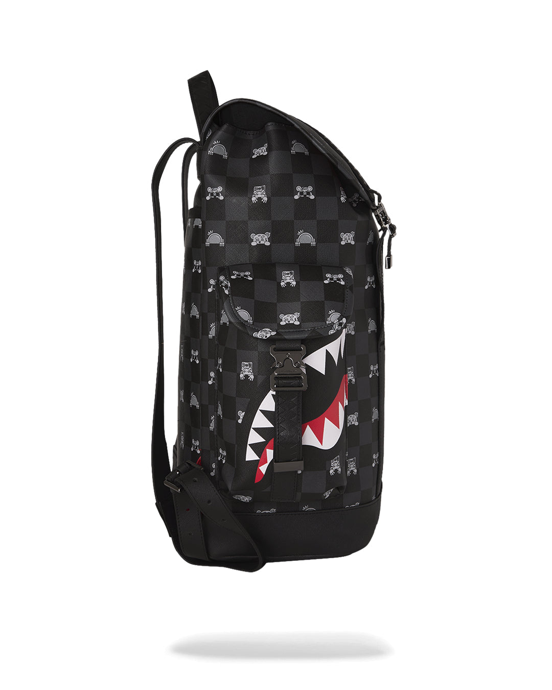 Sac à dos - GRAY PEEKING CHARACTER CHECK MONTE CARLO - SPRAYGROUND