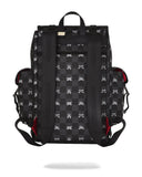 Sac à dos - GRAY PEEKING CHARACTER CHECK MONTE CARLO - SPRAYGROUND