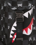 Sac à dos - GRAY PEEKING CHARACTER CHECK MONTE CARLO - SPRAYGROUND