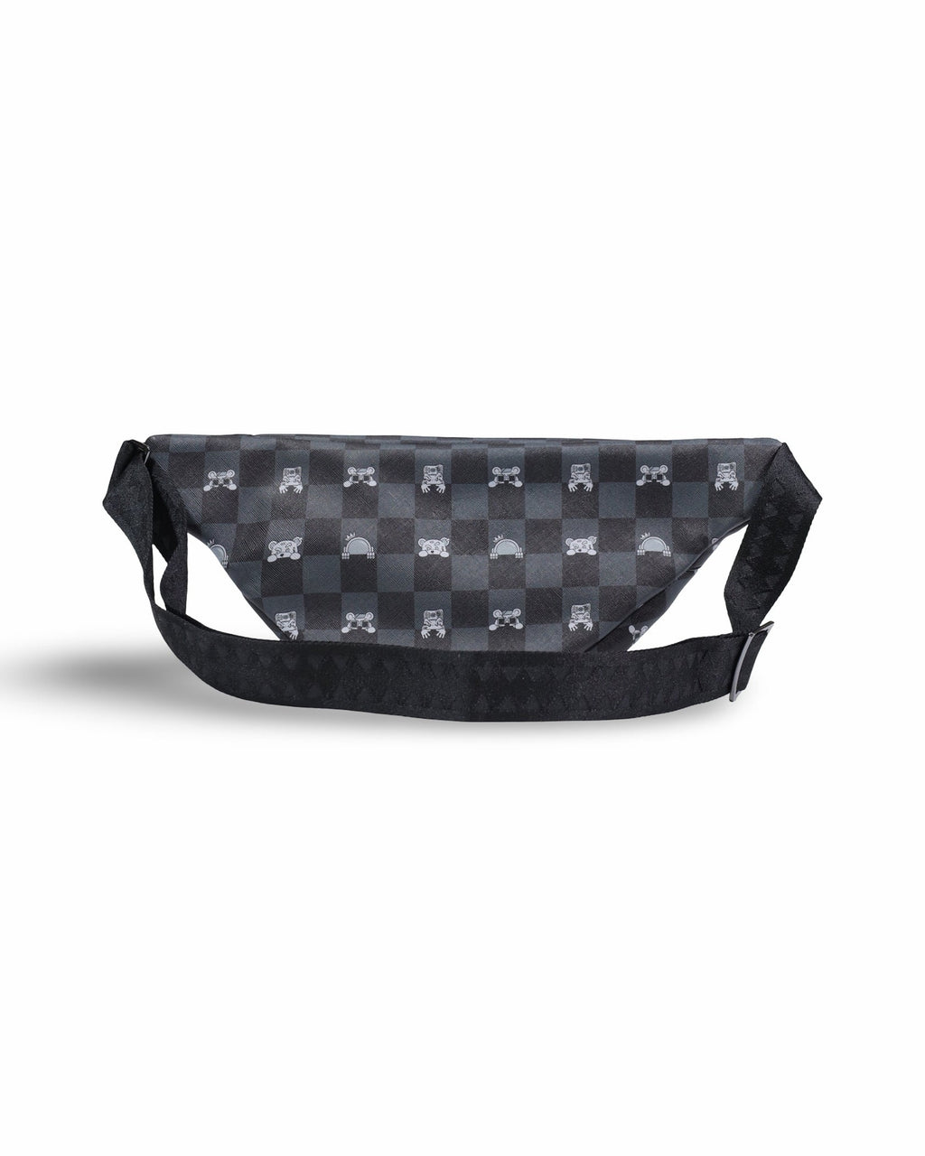 Sac - GRAY PEEKING CHARACTER CHECK SAVVY CROSSBODY - SPRAYGROUND