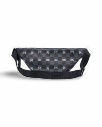 Sac - GRAY PEEKING CHARACTER CHECK SAVVY CROSSBODY - SPRAYGROUND
