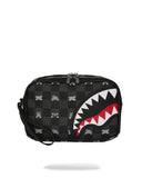 Trousse de toilette - GRAY PEEKING CHARACTER CHECK TOILETRY BRICK - SPRAYGROUND