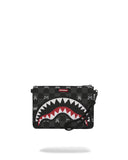 Sac - GRAY PEEKING CHARACTER CHECK CROSSBODY POUCHETTE - SPRAYGROUND