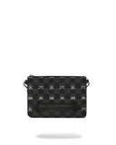 Sac - GRAY PEEKING CHARACTER CHECK CROSSBODY POUCHETTE - SPRAYGROUND