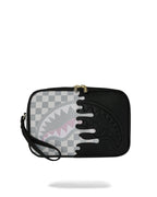 Trousse de toilette - CREAM CHECK UNFINISHED SHARK TOILETRY BRICK - SPRAYGROUND