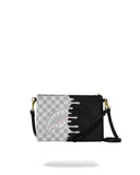 Sac - CREAM CHECK UNFINISHED SHARK CROSSBODY POUCHETTE - SPRAYGROUND