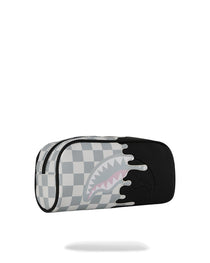 Trousse - CREAM CHECK UNFINISHED SHARK PENCIL POUCH - SPRAYGROUND