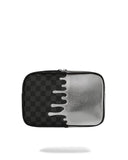 Trousse de toilette - SILVER SIDE DRIP BLACK CHECK BRICK TOILETRY - SPRAYGROUND