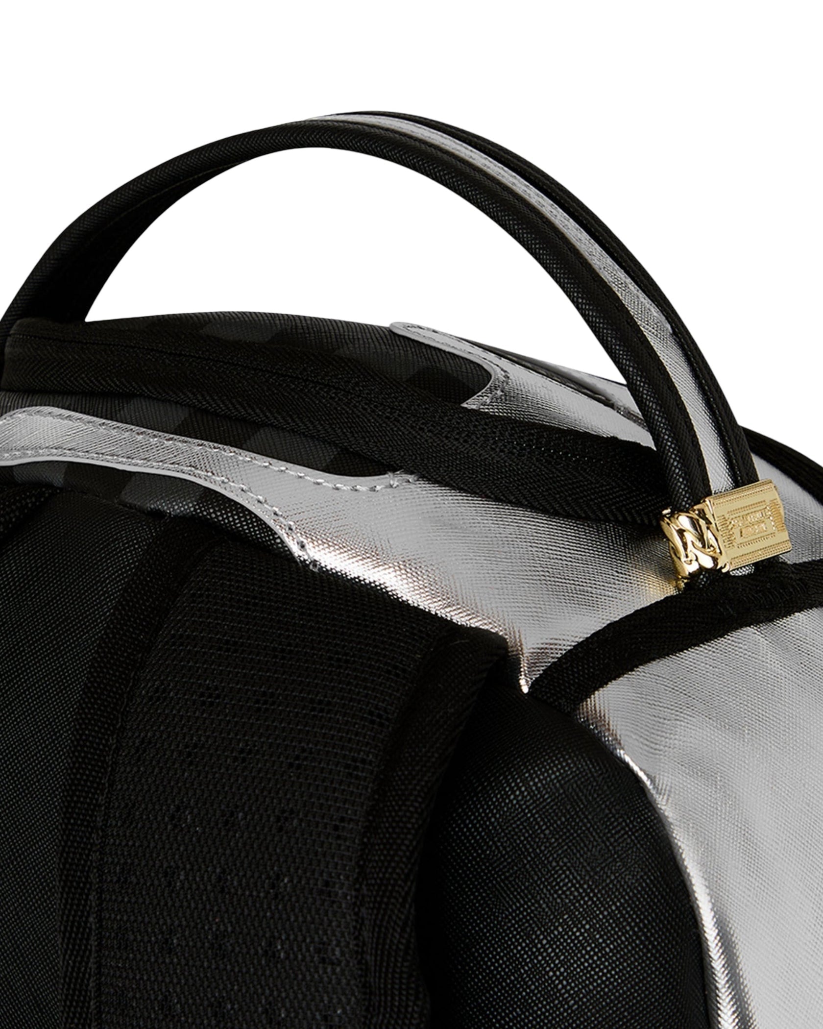 Sac à dos - SILVER SIDE DRIP BLACK CHECK DLXSV BACKPACK - SPRAYGROUND