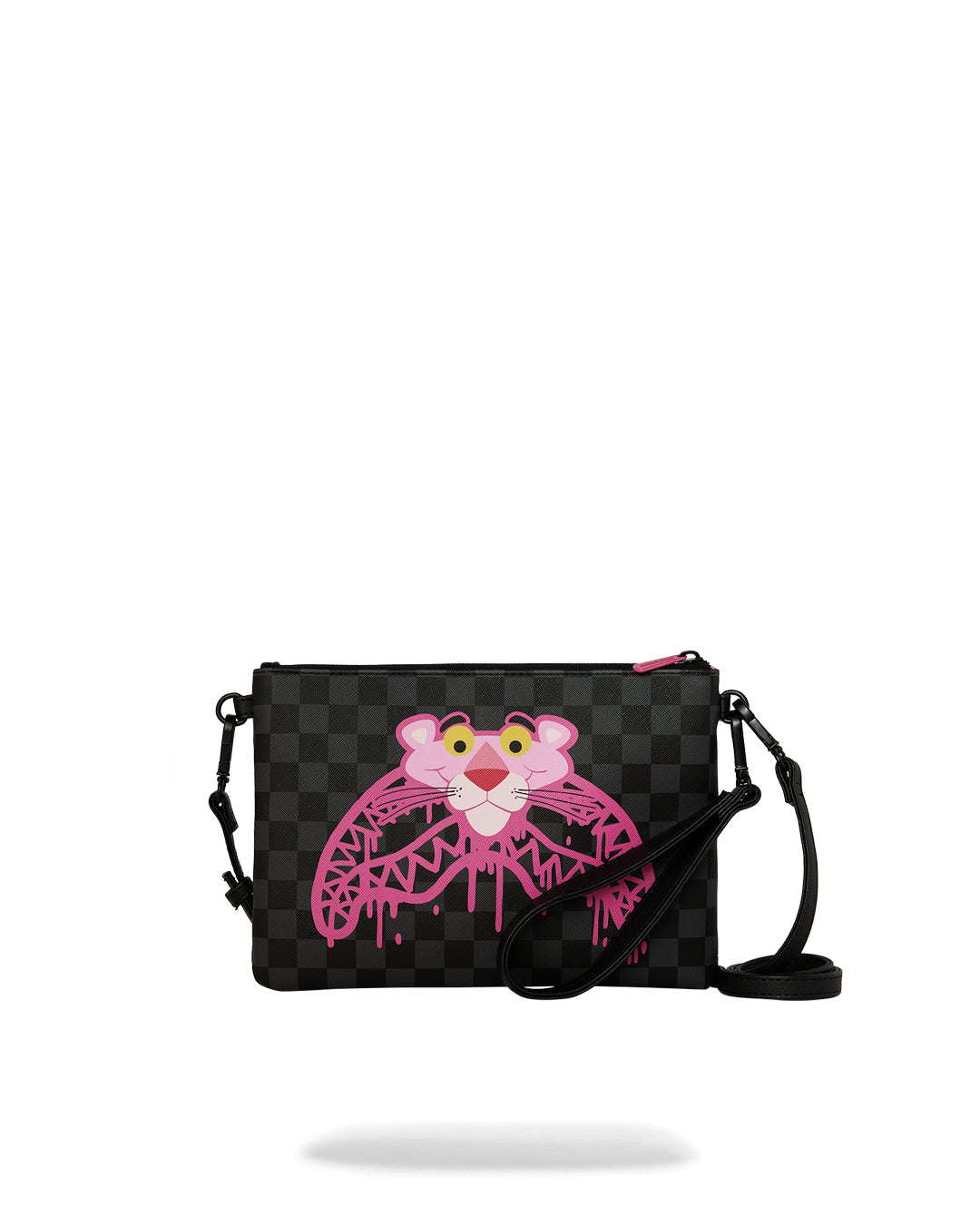Sac - PINK PANTHER DRIPPY DIAMONDS CROSSBODY POUCHETTE - SPRAYGROUND - Sac Bandoulière Main image