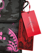 Sac - SNOOPY PINK STENCIL MESSENGER SLING - SPRAYGROUND - Sac Bandoulière