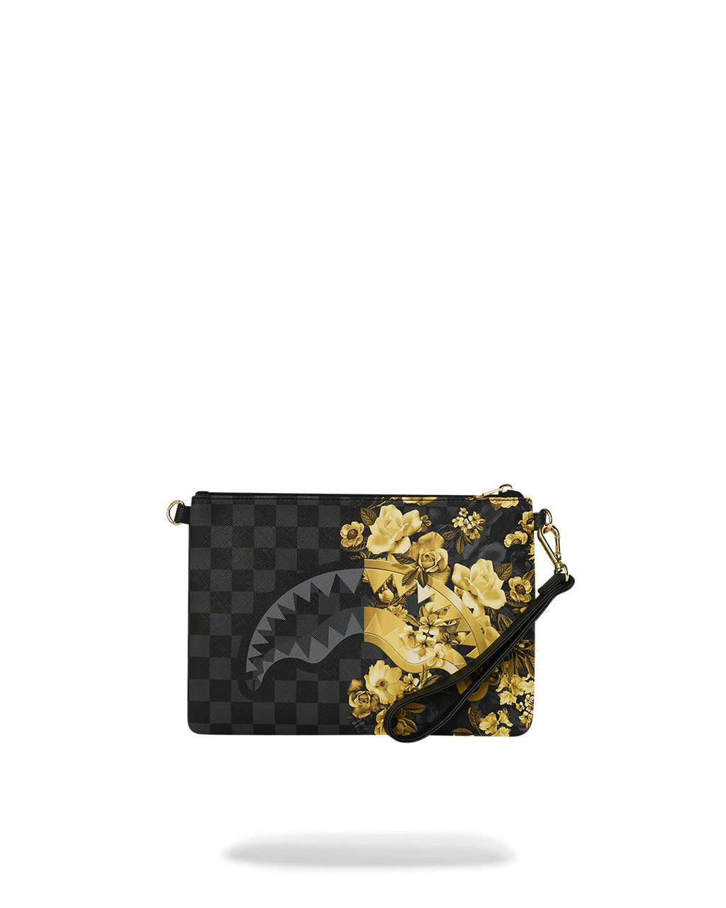 Sac - GOLD FLORAL REMIX CROSSBODY POUCHETTE - SPRAYGROUND