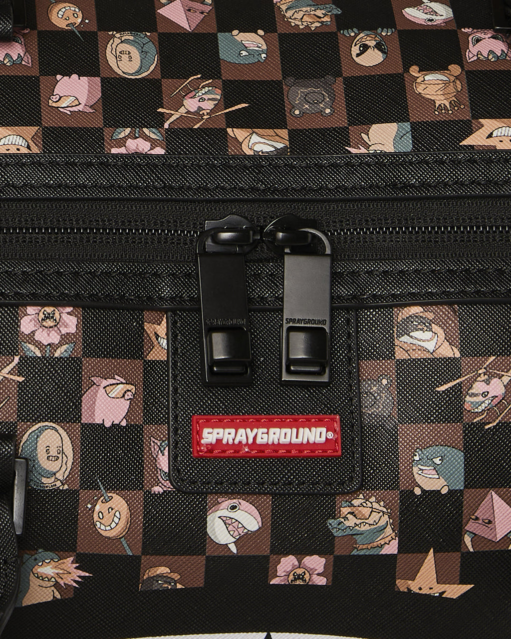 Sac - PEEKING CHARACTERS REMIX LARGE DUFFLE - SPRAYGROUND - Sac DUFFLE