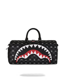 Sac  - GRAY PEEKING CHARACTER CHECK LARGE DUFFLE - SPRAYGROUND