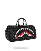 Sac  - GRAY PEEKING CHARACTER CHECK LARGE DUFFLE - SPRAYGROUND