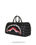 Sac  - GRAY PEEKING CHARACTER CHECK LARGE DUFFLE - SPRAYGROUND
