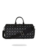 Sac  - GRAY PEEKING CHARACTER CHECK LARGE DUFFLE - SPRAYGROUND