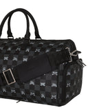 Sac  - GRAY PEEKING CHARACTER CHECK LARGE DUFFLE - SPRAYGROUND