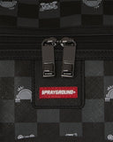 Sac  - GRAY PEEKING CHARACTER CHECK LARGE DUFFLE - SPRAYGROUND