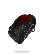 Sac  - GRAY PEEKING CHARACTER CHECK LARGE DUFFLE - SPRAYGROUND