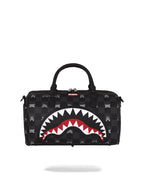 Sac  - GRAY PEEKING CHARACTER CHECK MINI DUFFLE - SPRAYGROUND