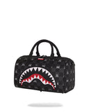 Sac  - GRAY PEEKING CHARACTER CHECK MINI DUFFLE - SPRAYGROUND