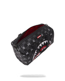 Sac  - GRAY PEEKING CHARACTER CHECK MINI DUFFLE - SPRAYGROUND